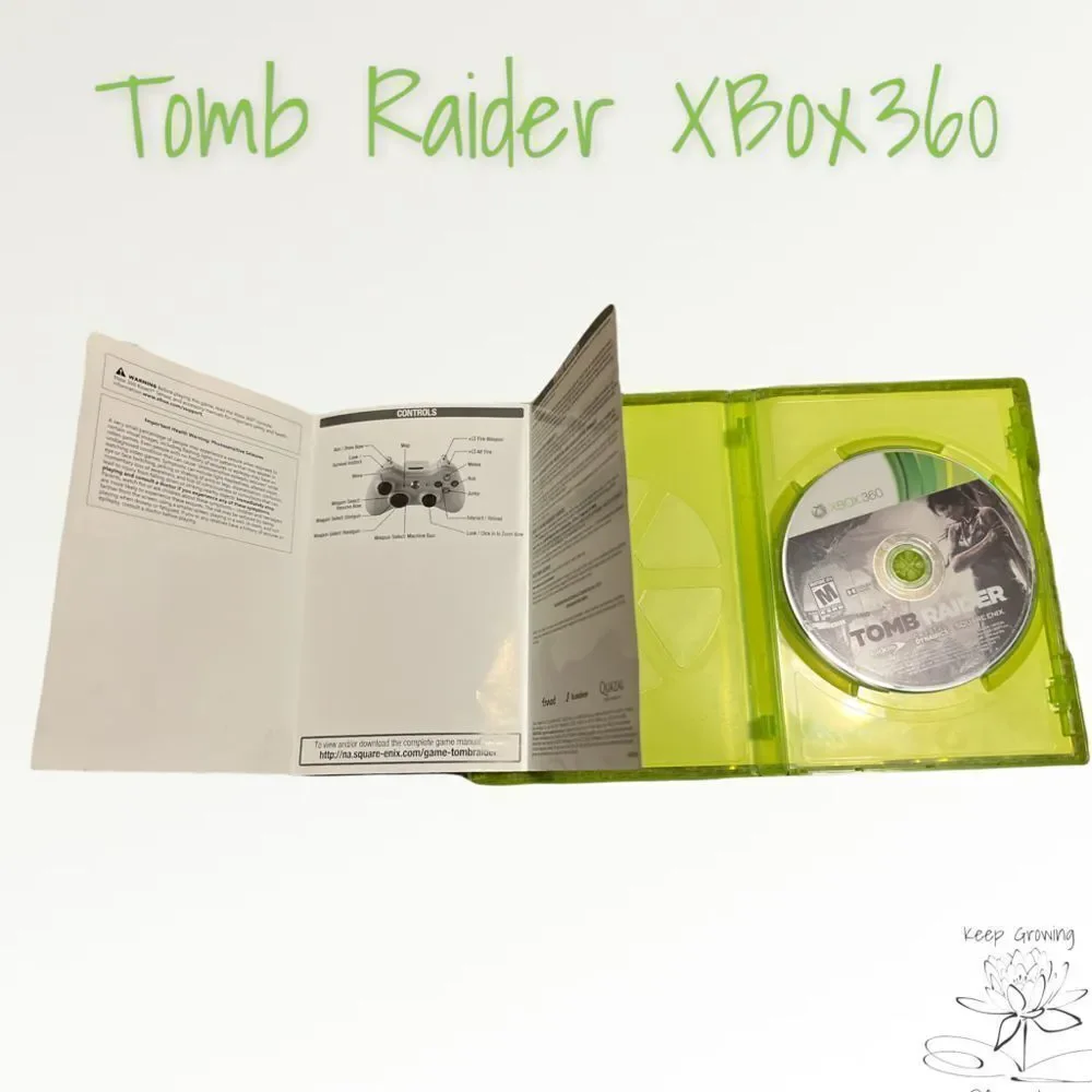 Tomb Raider XBox 360 Game - Good Condition